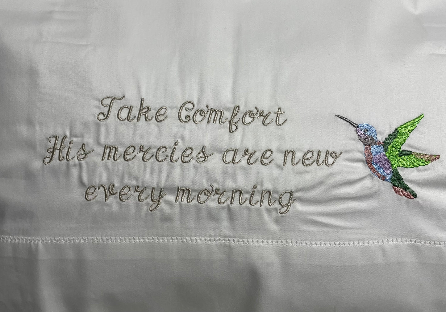 "Take Comfort" Pillowcase