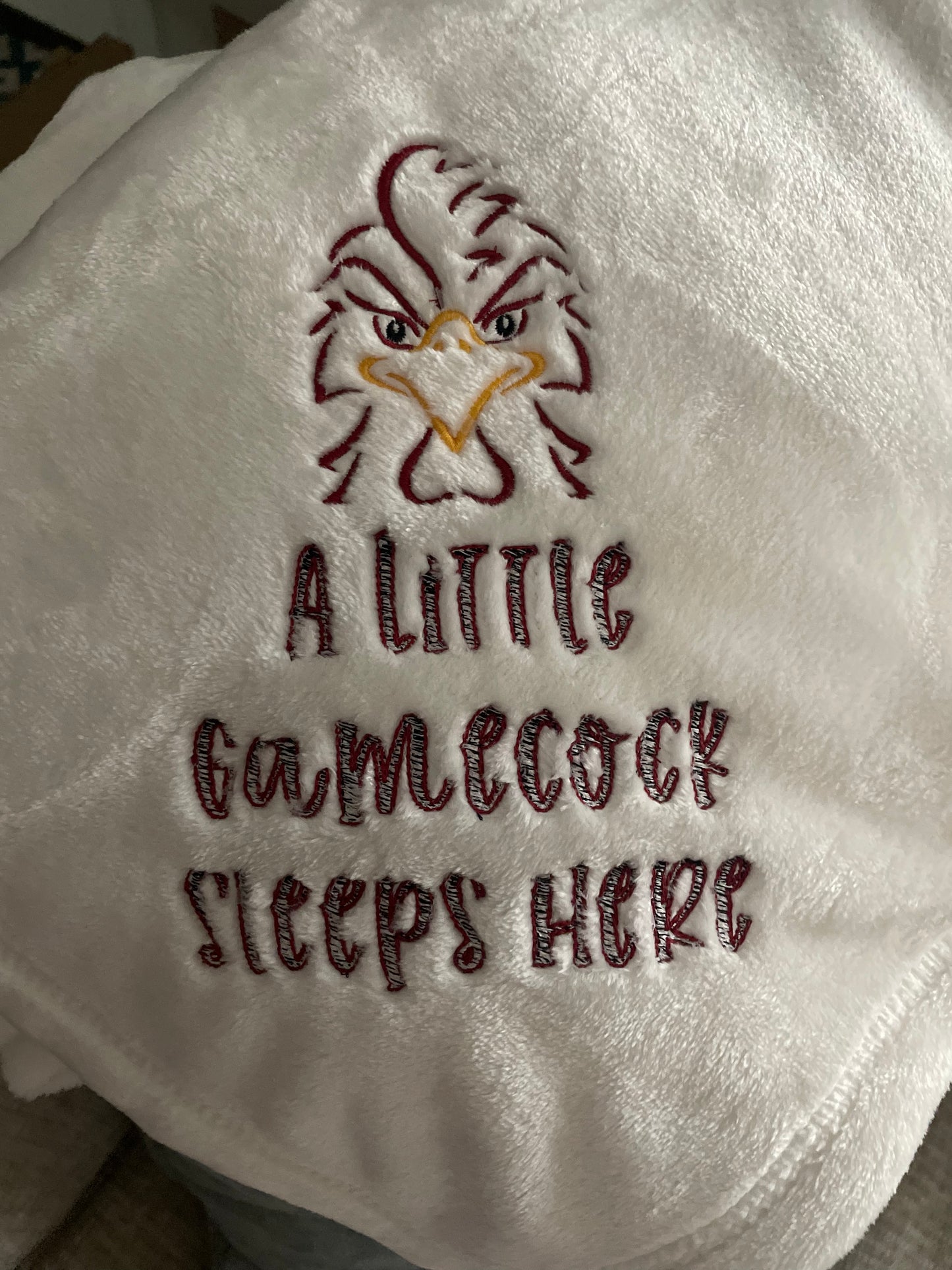 Little Gamecock Baby Blanket