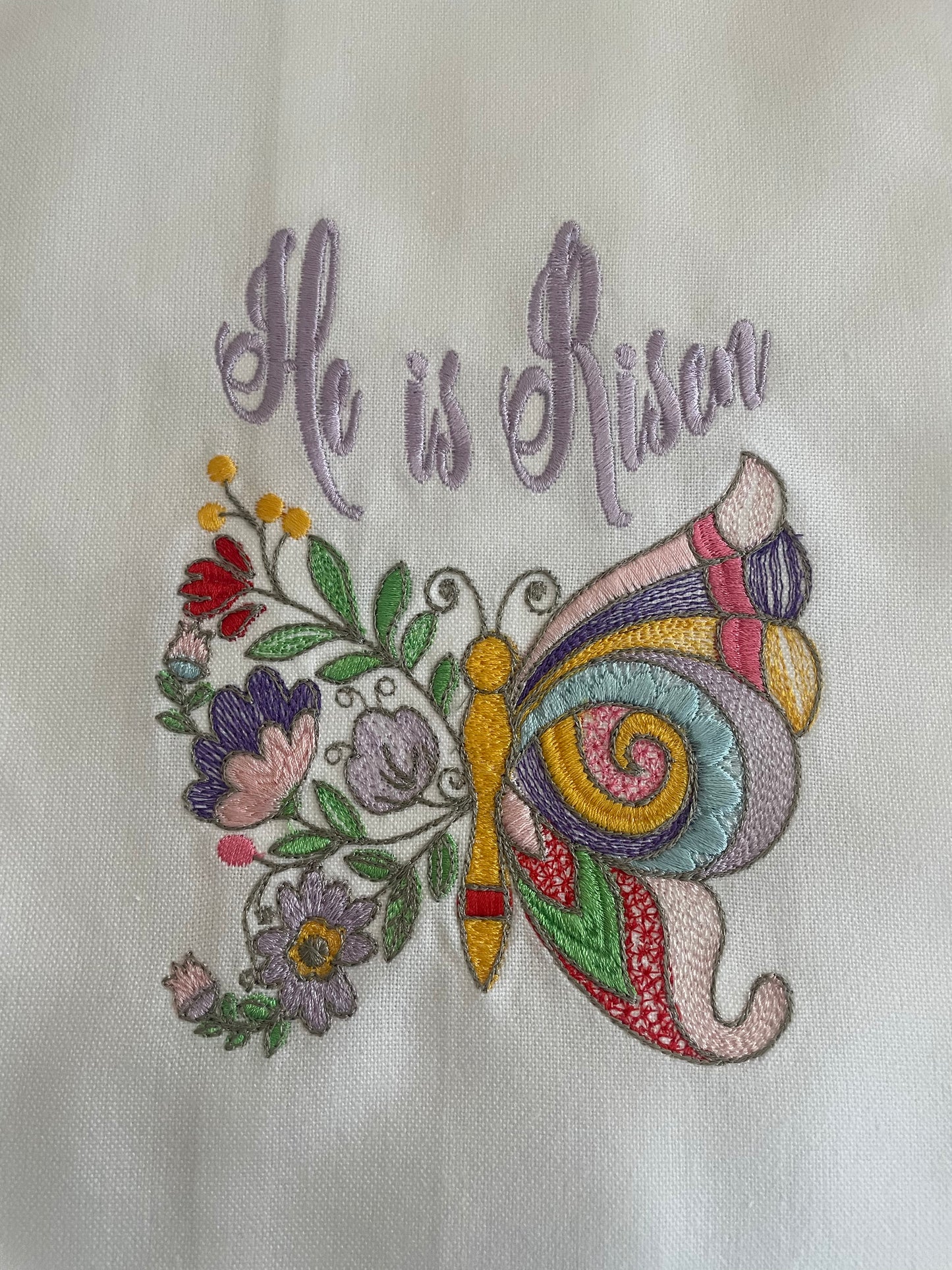 He is Risen Kitchen Towel