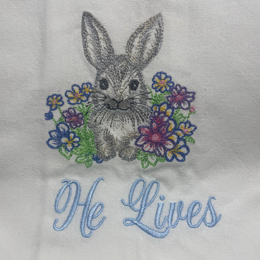 "He Lives" Easter Kitchen Towel