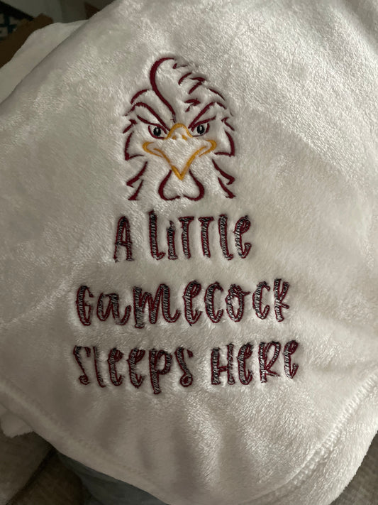 Little Gamecock Baby Blanket