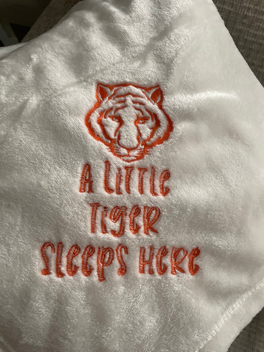 Little Tiger Baby Blanket